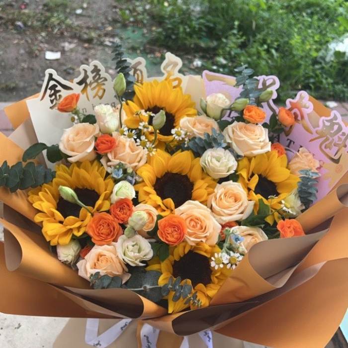 济宁梁山县送高考生什么花